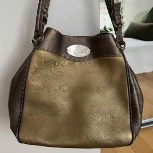 Metallic Gold Fendi Bag